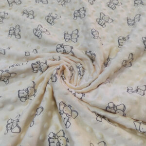 Minky Fleece PTD - Yellow