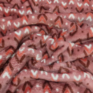 Mongolian Fleece PTD - Arrow Maroon