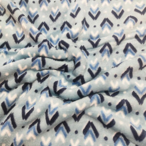Mongolian Fleece PTD - Arrow Blue