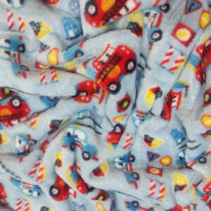 Mongolian Fleece PTD - Construction Blue
