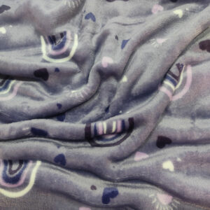 Mongolian Fleece PTD - Rainbow Light Purple