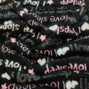 Mongolian Fleece PTD - Sleep Black