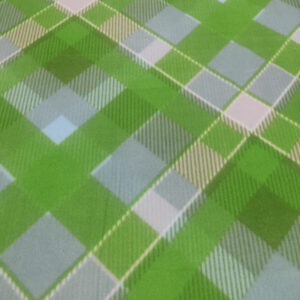 Polar Fleece PTD - Check Green