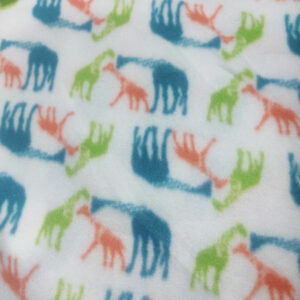 Polar Fleece PTD - Giraffe White