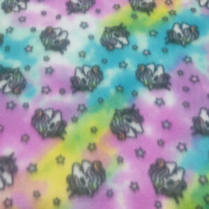 Polar Fleece PTD - Unicorn Rainbow