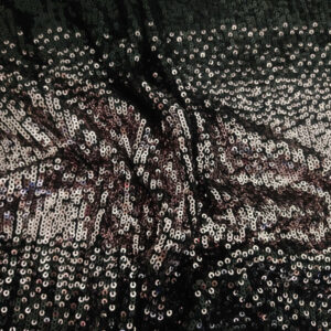 BD 2Tone Sequence Spandex Sierra - Black and Rose Gold