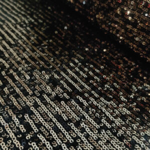 BD 2Tone Sequence Spandex Sierra - Gold and Black - Image 2