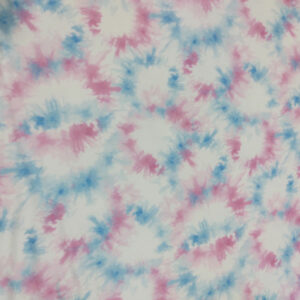 Tie Dye Paper Brush - Blue Pink - Image 2