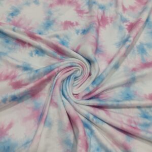 Tie Dye Paper Brush - Blue Pink