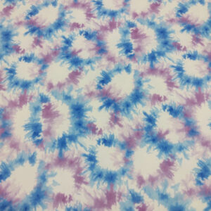Tie Dye Paper Brush - Blue Purple - Image 2