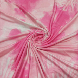 Tie Dye Paper Brush - Pink White
