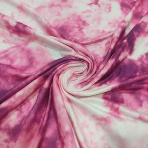 Tie Dye Paper Brush - Purple Pink