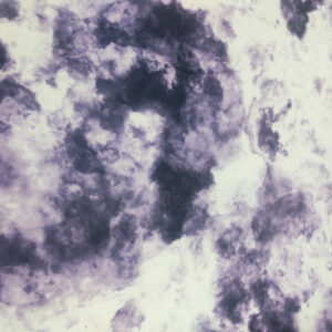 Tie Dye Paper Brush - Purple White - Image 2