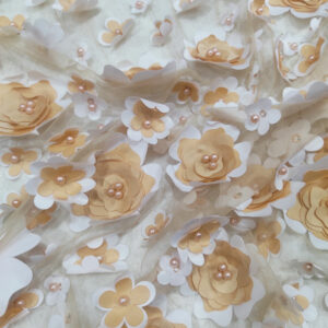BD Flower Tulle - Cream