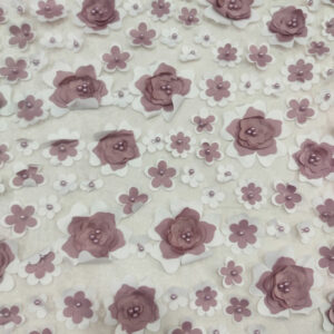 BD Flower Tulle - Dusty Pink - Image 2
