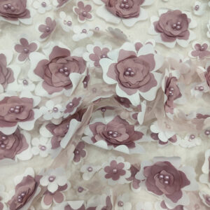 BD Flower Tulle - Dusty Pink