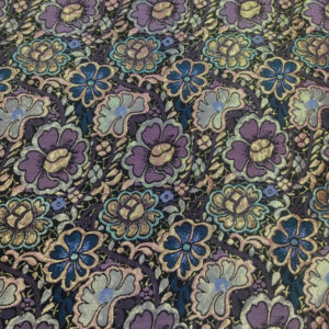 Brocade Japanese - Blue, Green and Purple - Image 2