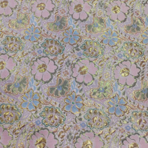 Brocade Japanese - Gold, Pink and Blue - Image 2