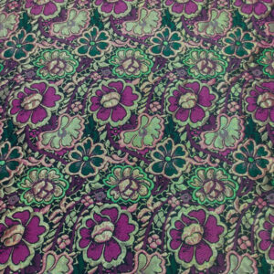 Brocade Japanese - Green and Purple - Image 2
