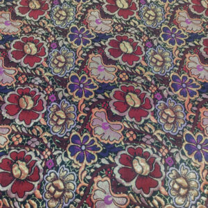 Brocade Japanese - Red and Purple - Image 2