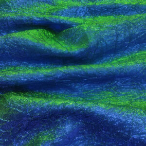Brocade Limelight Crushed - Blue and Green