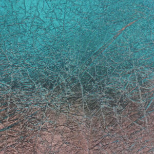 Brocade Limelight Crushed - Gold and Blue - Image 2