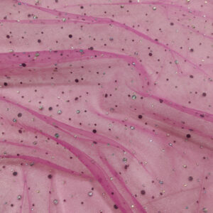 BD Tulle Fancy Stones - Cerise Pink - Image 2