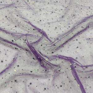 BD Tulle Fancy Stones - Dark Purple - Image 2