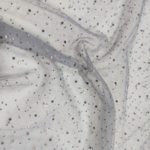 BD Tulle Fancy Stones - Light Grey - Image 2