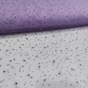 BD Tulle Fancy Stones - Light Purple