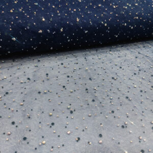 BD Tulle Fancy Stones - Navy
