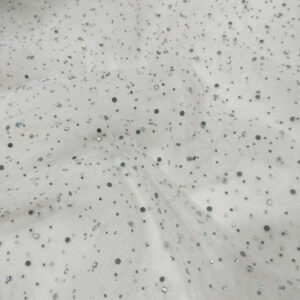 BD Tulle Fancy Stones - White - Image 2