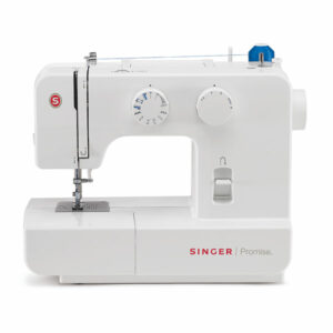 SINGER 1409 sewing machine in use on a home sewing project