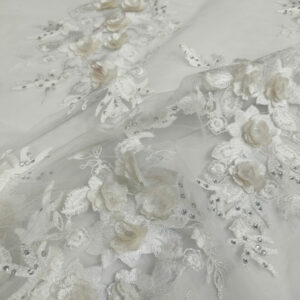 3D Oriana Tulle Lace 132cm