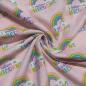 Flannel Cotton PTD - Believe in Unicorns 2