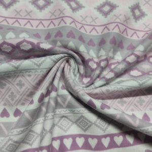 Flannel Cotton PTD - Patterns Hearts