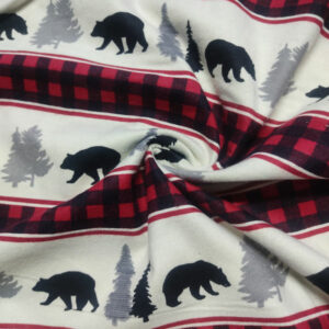 Flannel Cotton PTD - Polar Bears