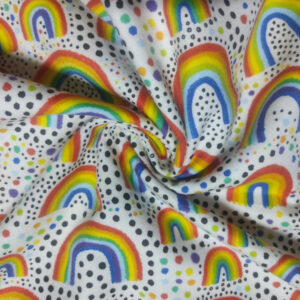 Flannel Cotton PTD - Rainbows