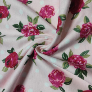 Flannel Cotton PTD - Roses