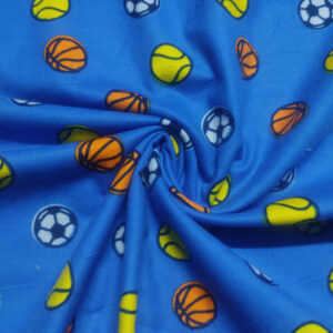 Flannel Cotton PTD - Sport Balls