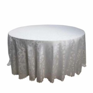 Table Cloth Round Jacquard
