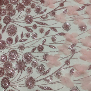 BD 3D Flowers+Seq+Beads Madison - Pink - Image 2