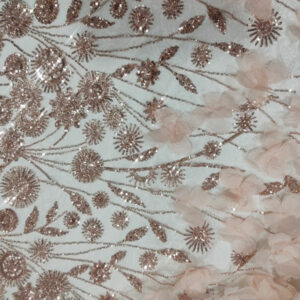 BD 3D Flowers+Seq+Beads Madison - Rose Gold - Image 2