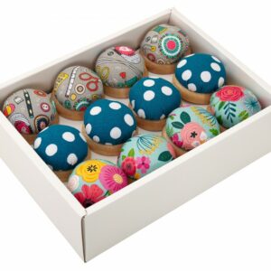 Pin Cushion Wooden Base