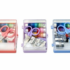 Plastic Box Sewing Kit