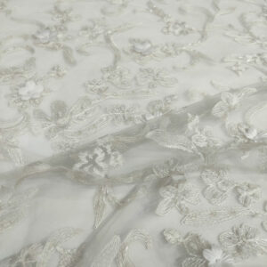 BD Tulle Pearl Beaded Lace