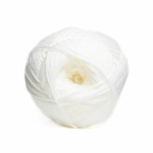 Elle Aran Wool 001 White